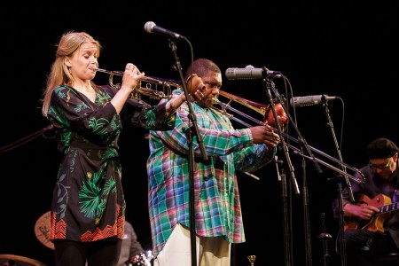 The Bria Skonberg with Special Guest Wycliffe Gordon opens the 2013 Centrum Jazz Port Townsend Festival on Friday night.