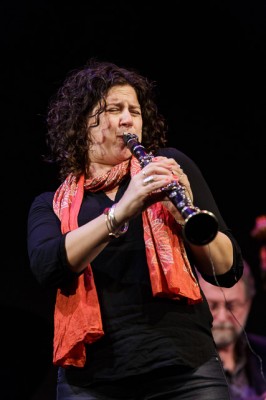 The Anat Cohen Quartet performs on the Mainstage at the 2013 Centrum Jazz Port Townsend Festival.