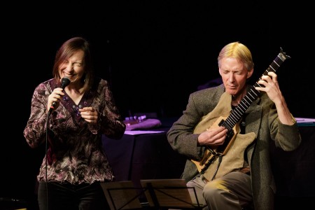 Vocalist Kendra Shank and guitarist John Stowell finished their West Coast tour with a concert in Bellingham, WA, part of the Art of Jazz series put on by the Jazz Project.