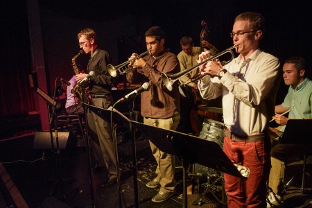 The Bull-Horns Sextet performs at the Royal Room.